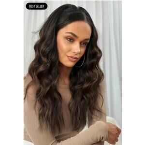 EASILOCKS The Headband Wig Perfect Curl MOCHA BALAYAGE hair extensions